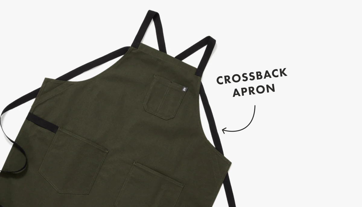 CROSSBACK APRON