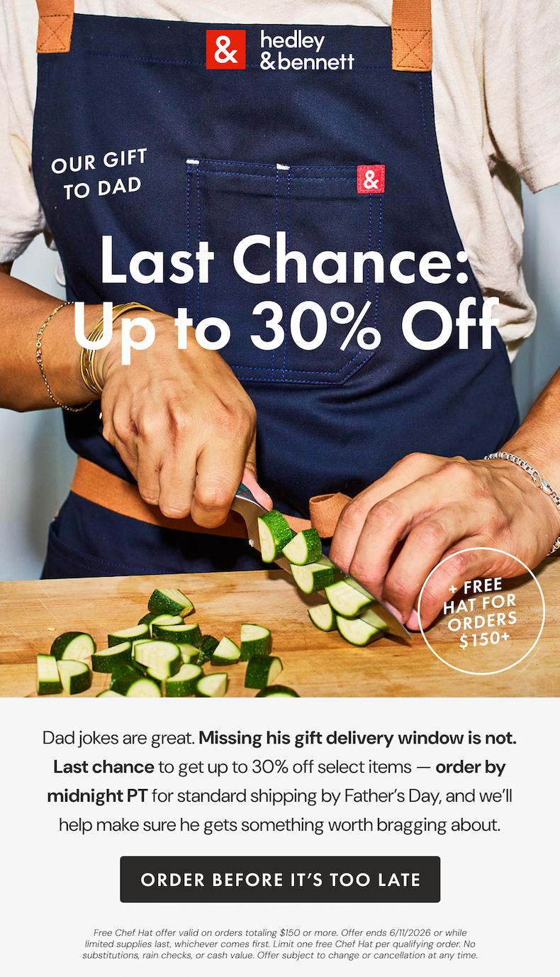 OUR GIFT TO DAD | Last Chance Up to 30% Off | ORDER BEFORE IT'S TOO LATE