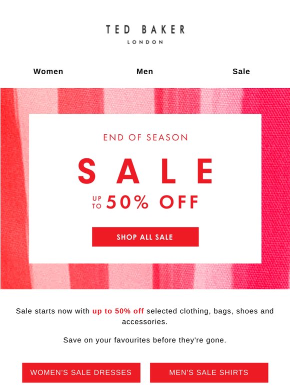 SALE Starts Now – Up to 50% Off