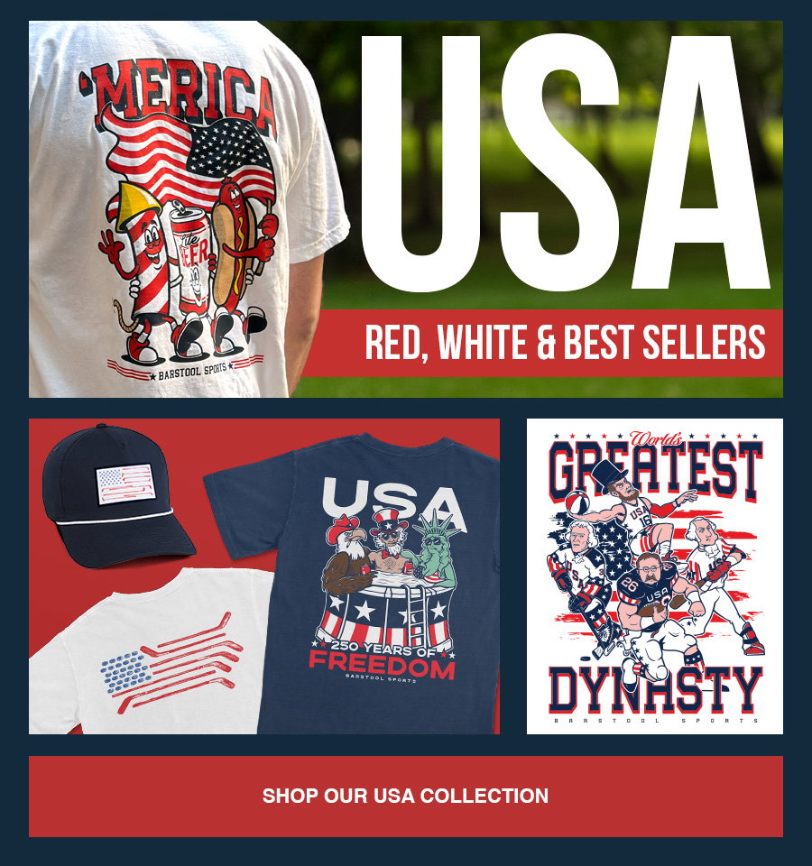 USA RED, WHITE & BEST SELLERS. SHOP OUR USA COLLECTION