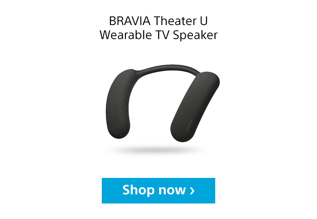 Bravia Theater U Wearable TV Speaker | Shop now