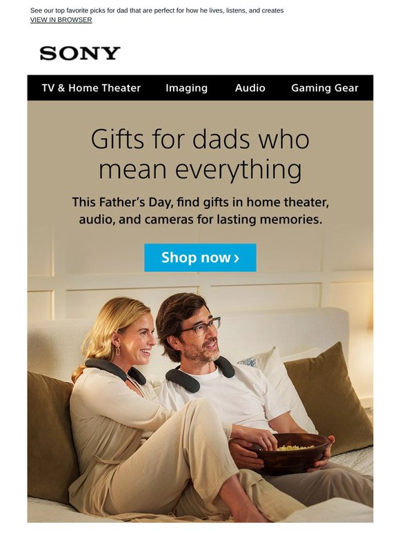 Shopping For Dad Just Got Easier