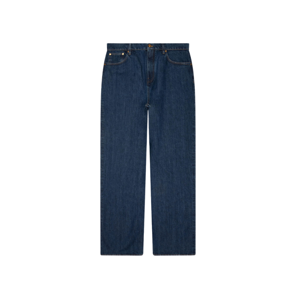 Loose Lightweight Denim Trousers - Medium Denim