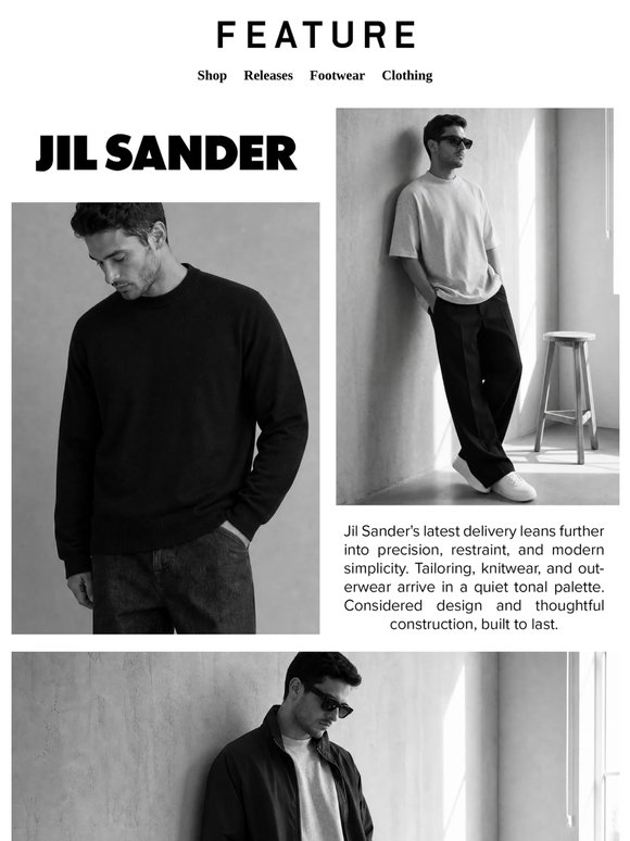 Jil Sander: New Season Essentials