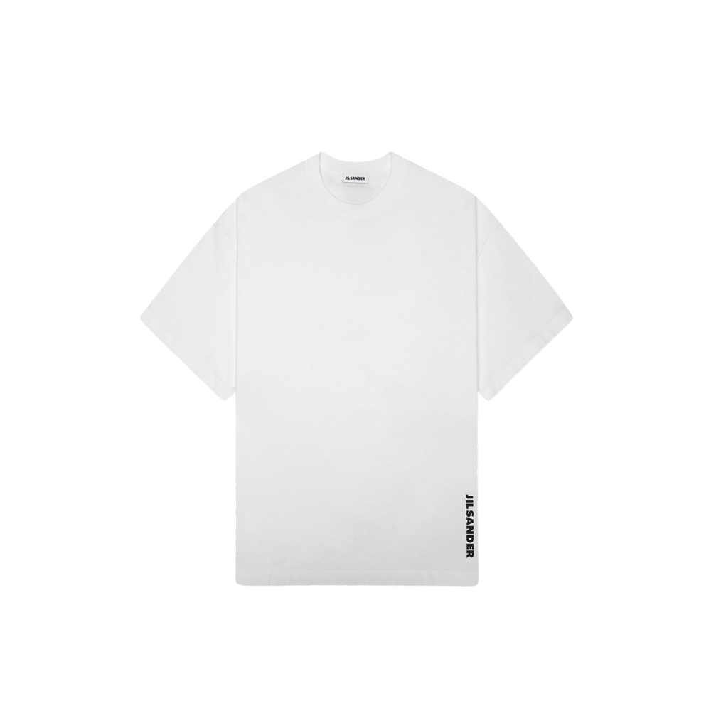 Cotton Crew-Neck T-Shirt - Porcelain