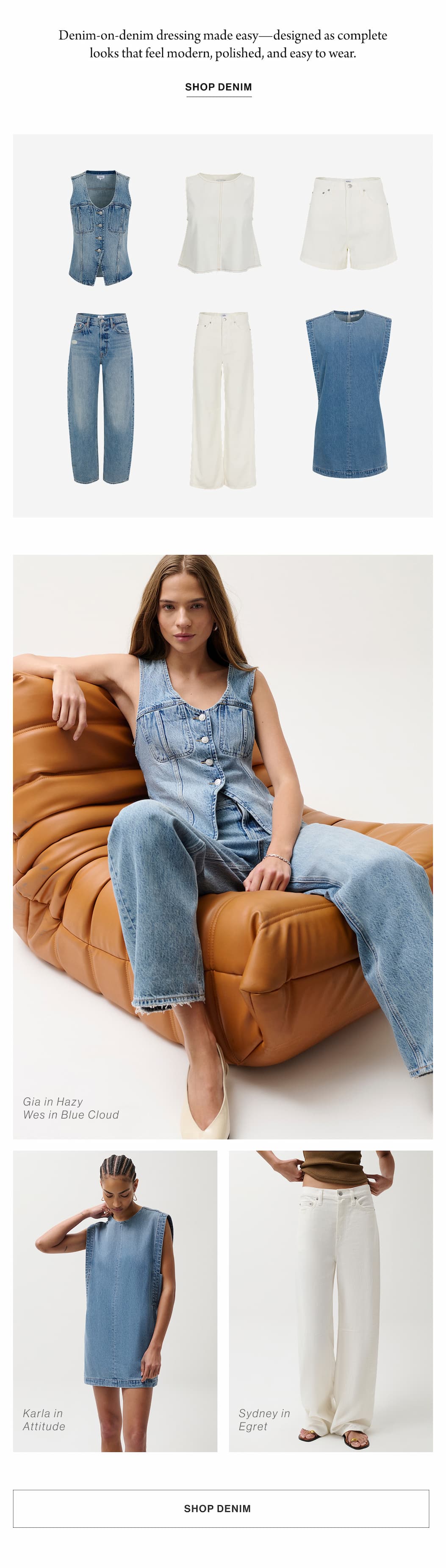 an image of a woman in jeans and a green shirt