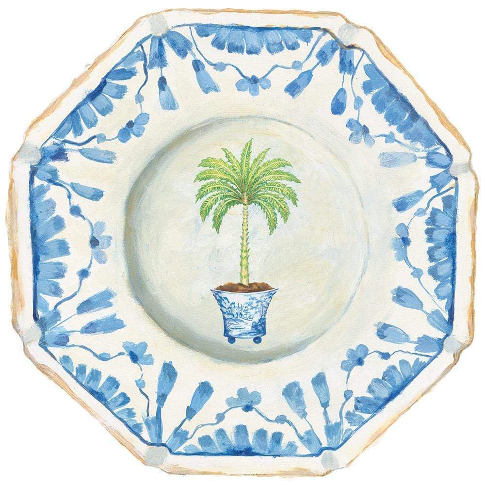 Image of Potted Palms Die-Cut Placemat - 4 Per Package