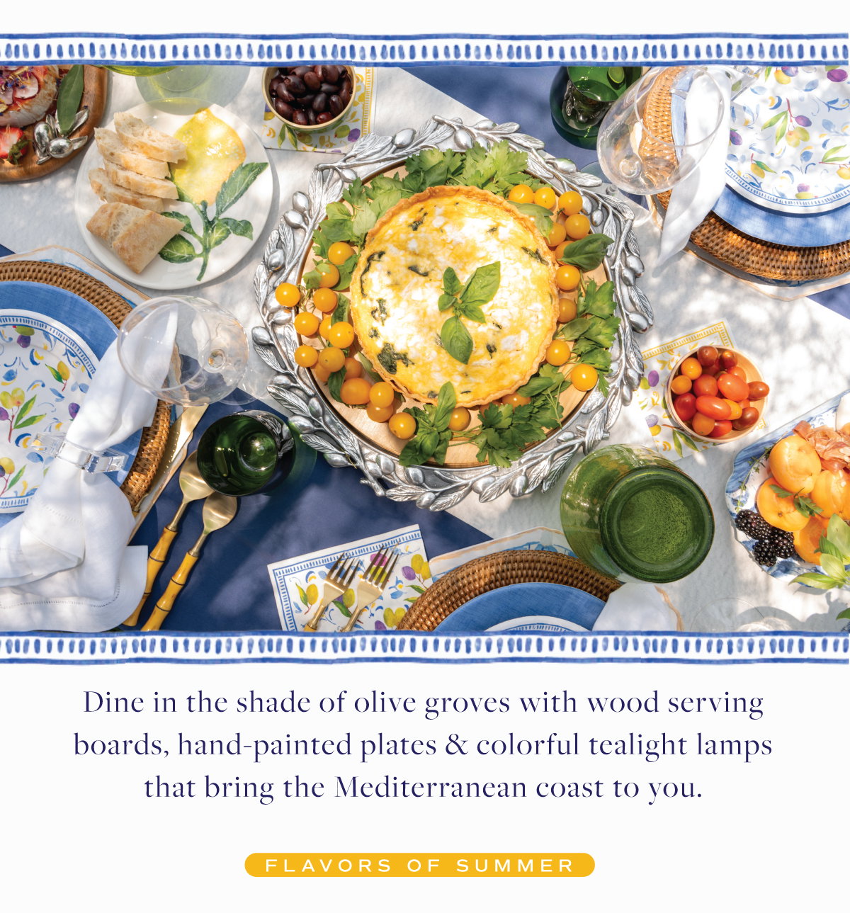Explore Mediterranean Inspired Entertaining