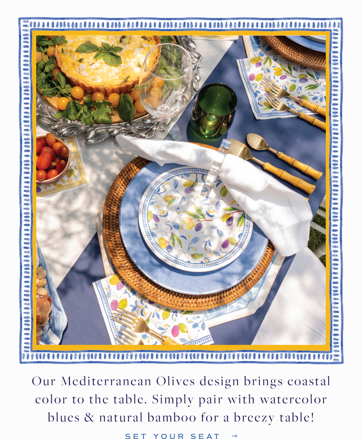Explore Mediterranean Inspired Entertaining
