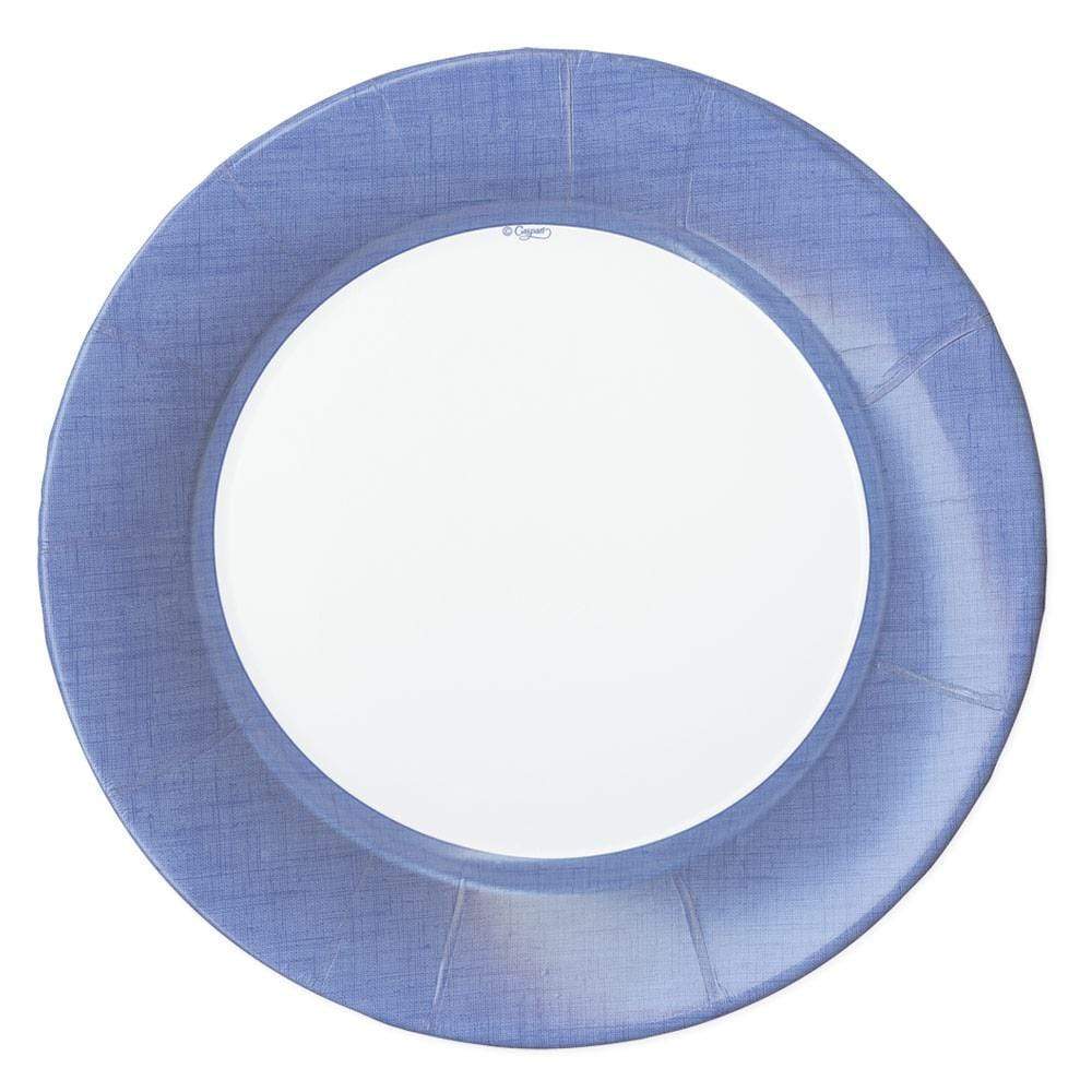 Image of Linen Blue 2 Dinner Plates