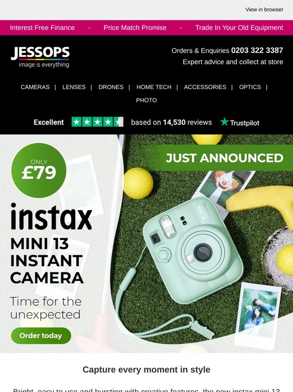 📸 It's here! Meet the instax mini 13