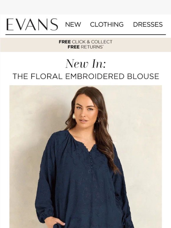 FIRST LOOK: Embroidered Blouses