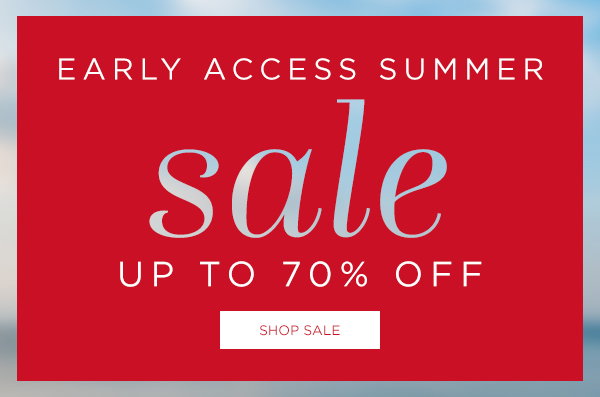 Early access summer sale