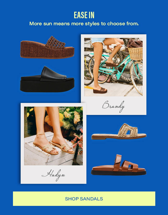 Ease in - Shop sandals