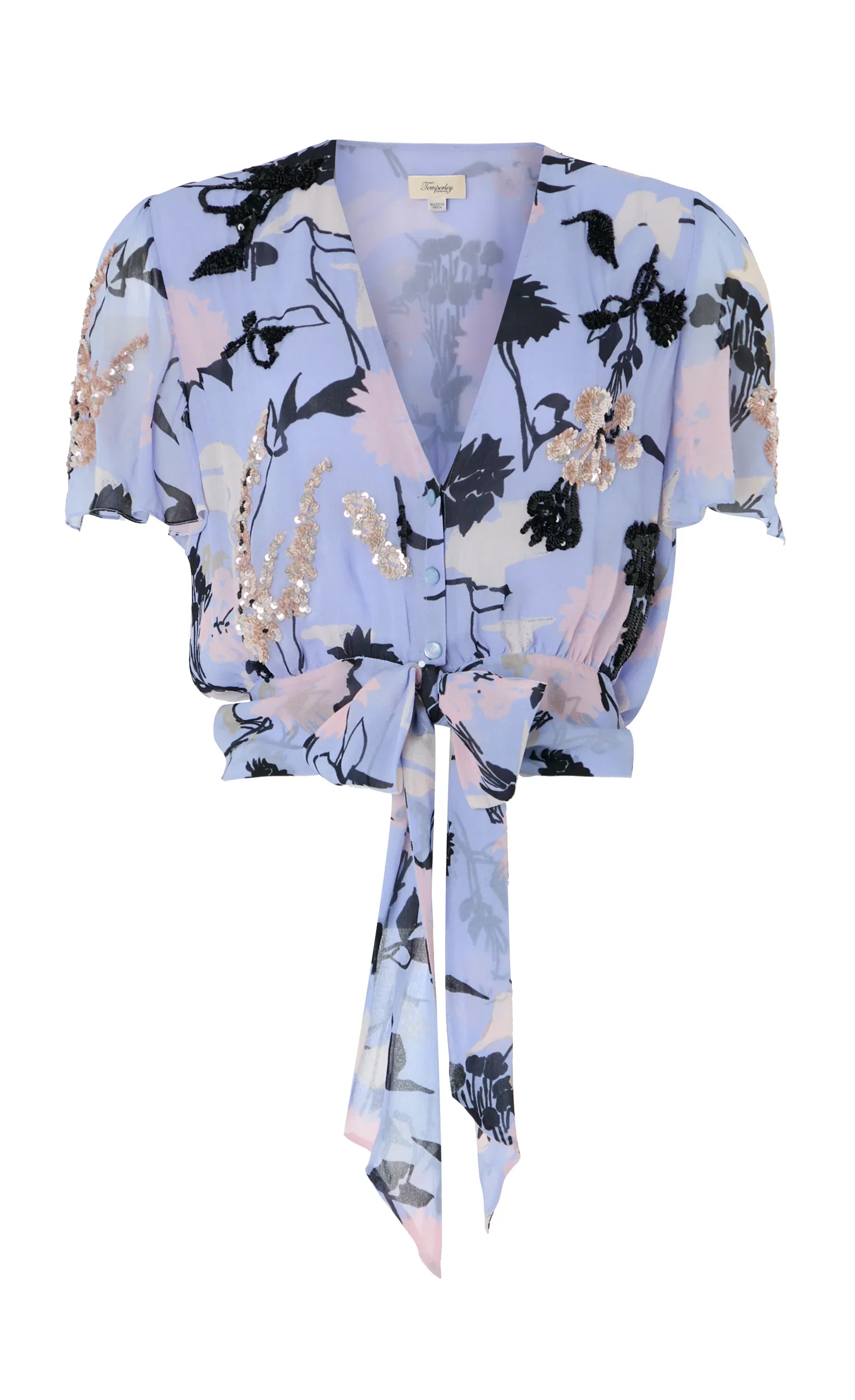Image of Maisie Blouse - Lavender Blue