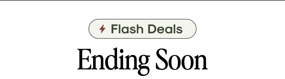 Flash Deals  Ending Soon