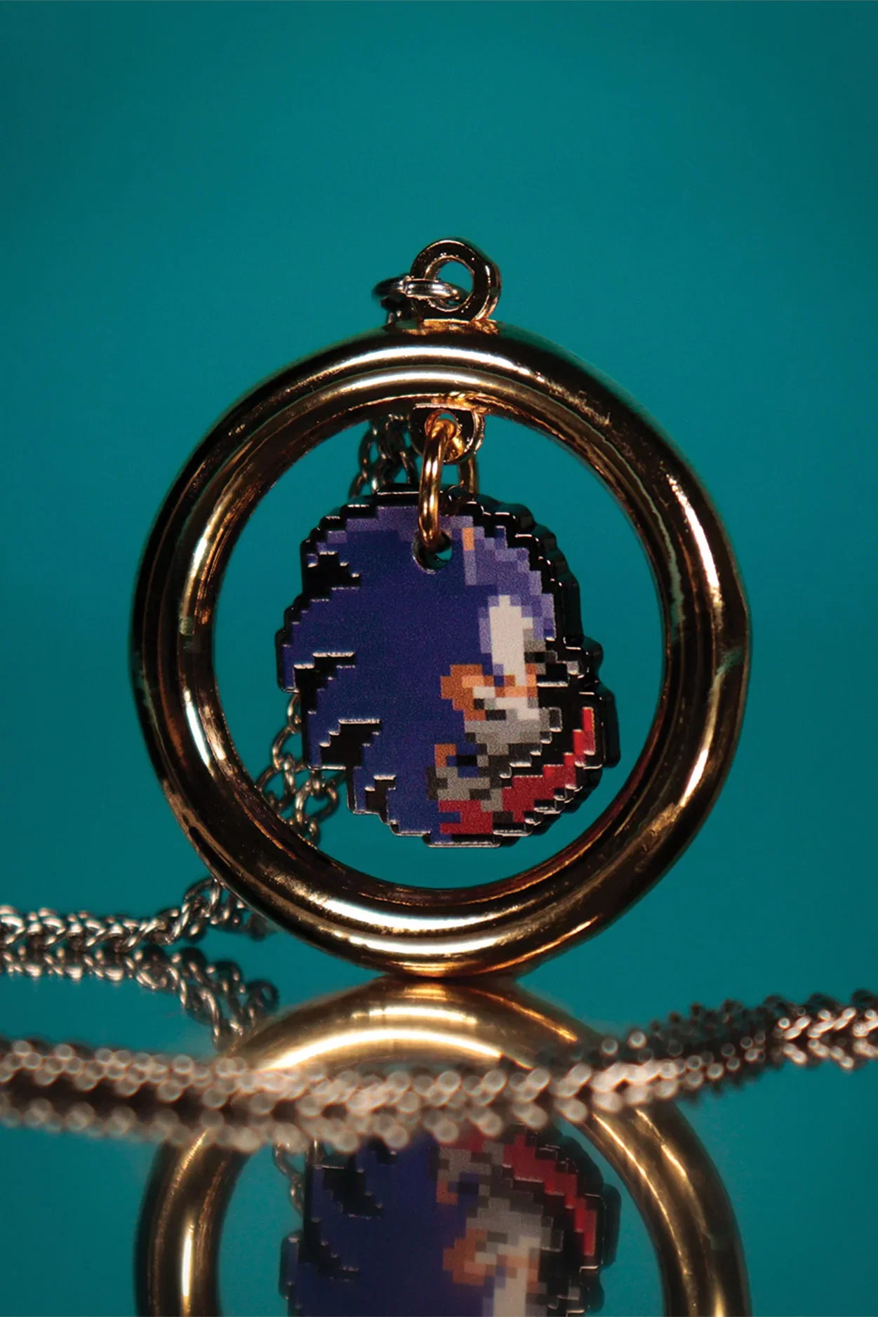 Image of Sonic the Hedgehog: Ring Necklace by Fanattik