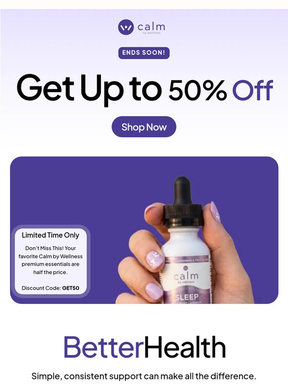 Hidden Deal: 50% OFF Inside