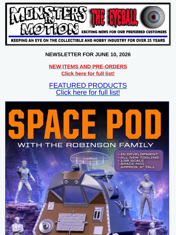 Lost In Space POD NEW KIT! Hot Rods, Hellraiser and more...