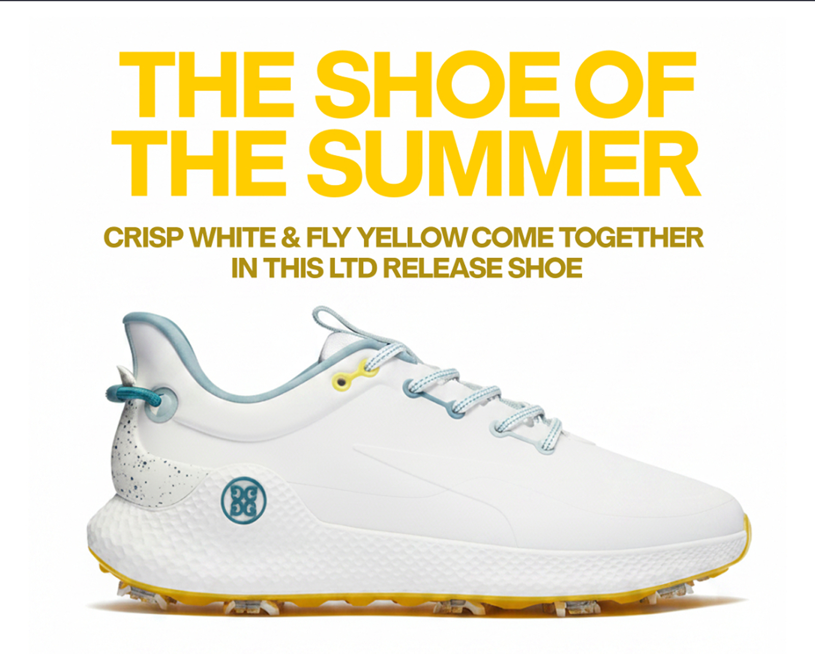 THE SHOE OF THE SUMMER - MEN'S MG4+ O2 G/LOCK GOLF SHOE | MEN'S GOLF SHOES | G/FORE