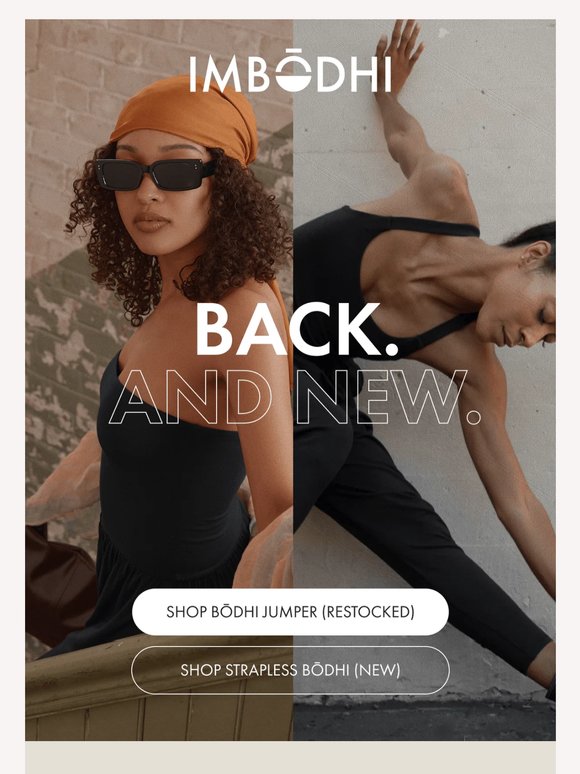 Two arrivals: one back, one brand new