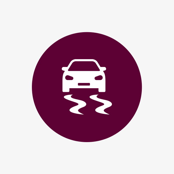 Car skidding