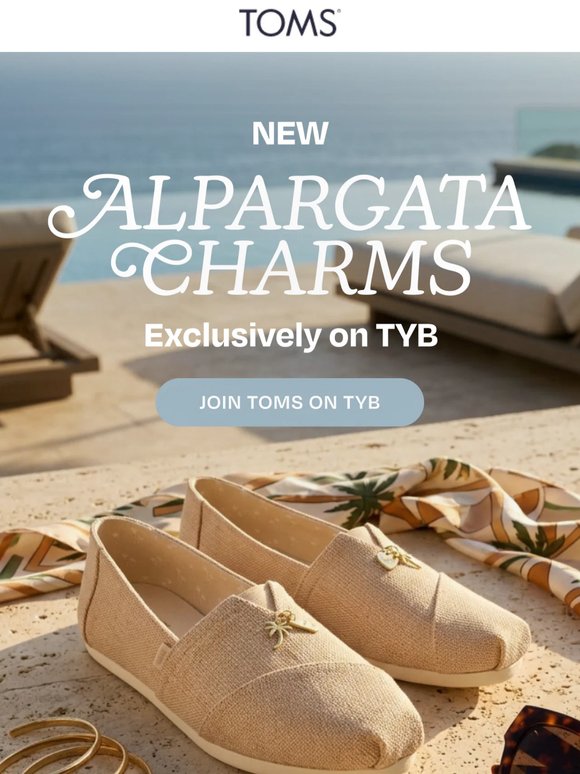 ✨Alpargata Charms, Only on TYB✨