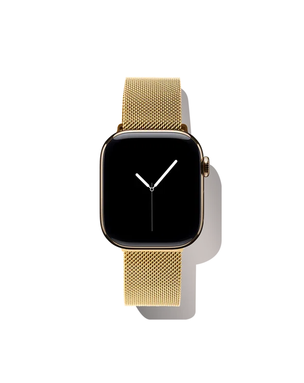 Metal Watch Band 38 Gold