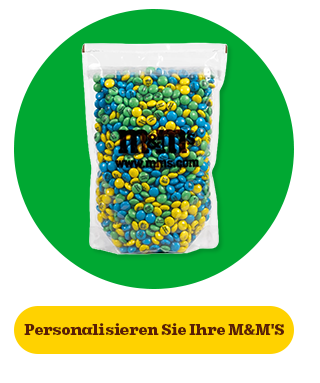 PERSONALISIEREN SIE IHRE M&M'S