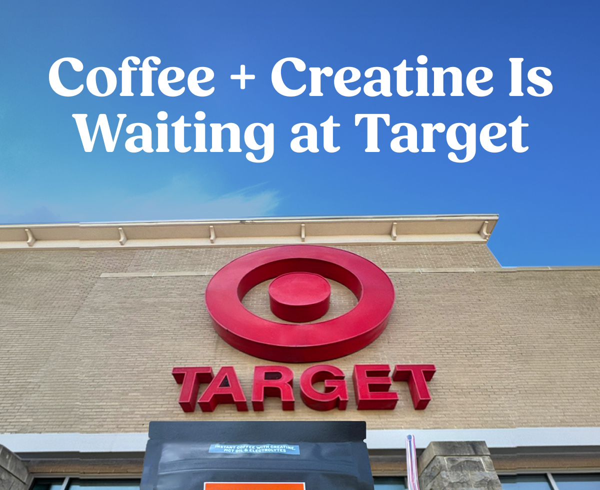 Coffee + Creatine Is Waiting at Target