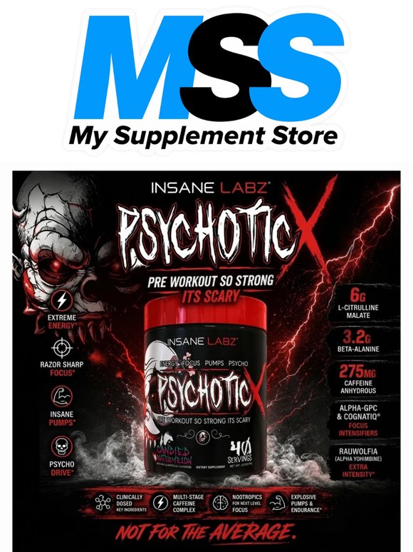 Psychotic X Has Arrived. Are You Ready?