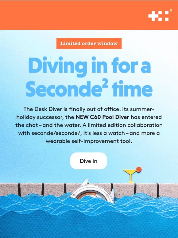 Created by seconde/seconde/ – the NEW C60 Pool Diver