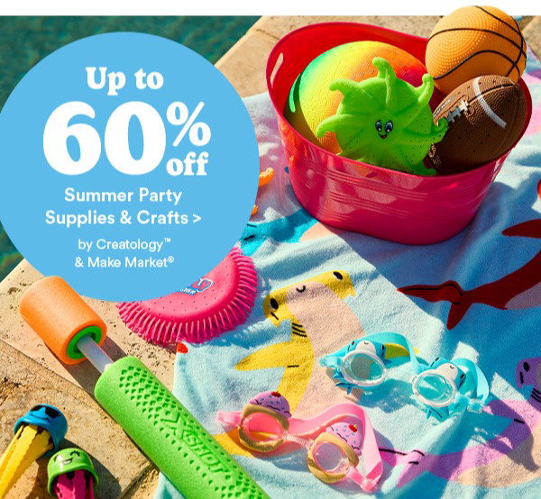 Summer Party Supplies and Crafts