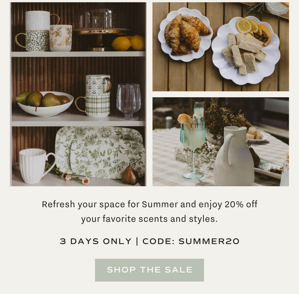 Shop the Summer collection