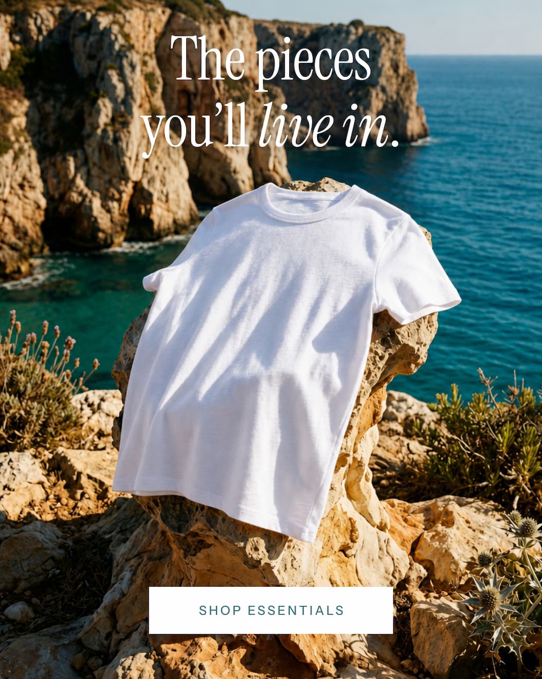 The pieces you'll live in. | Shop Essentials