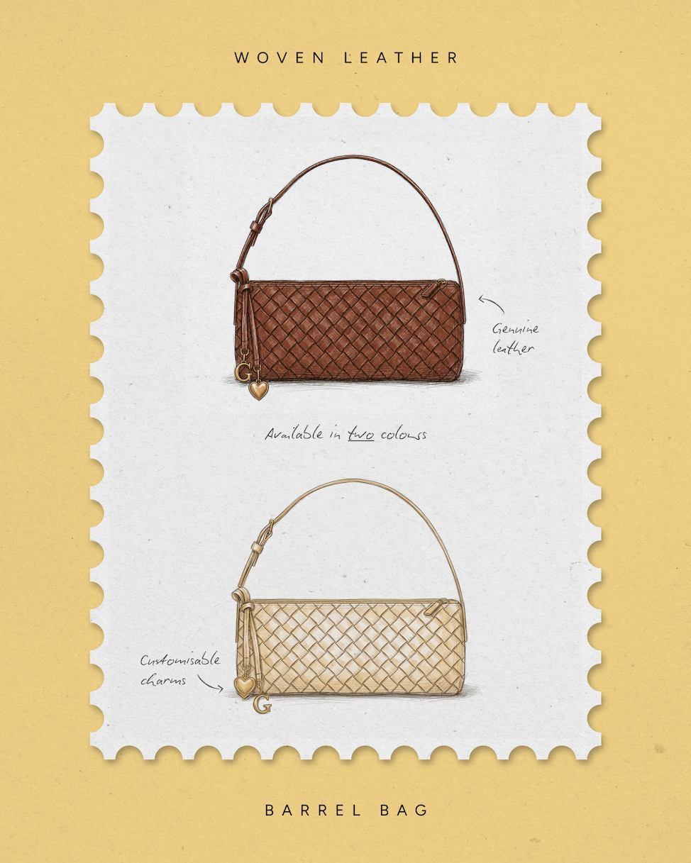 Woven leather