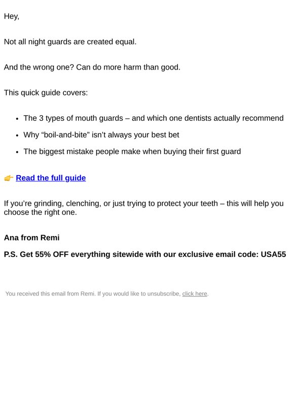 Your easy guide to choosing the right night guard.