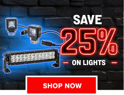 Save 25% on Lights