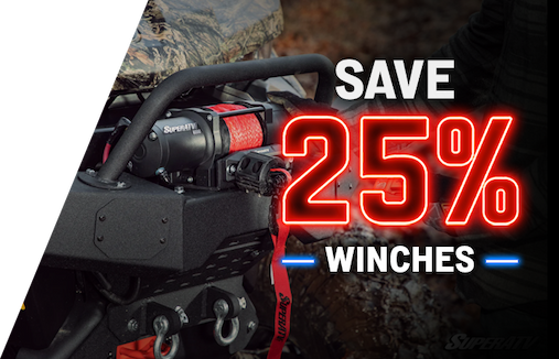 Save 25% on Winches