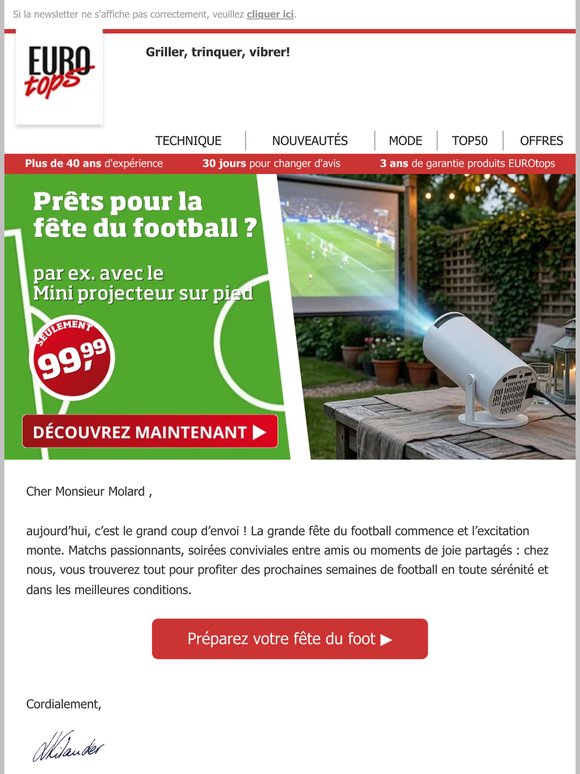 Coup d’envoi ! Découvrez nos incontournables pour la fête du foot