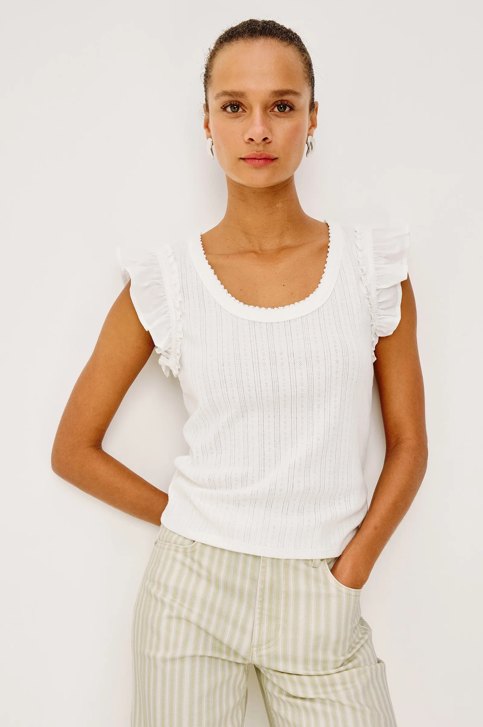 Image of GIOVANNA TOP - WHITE
