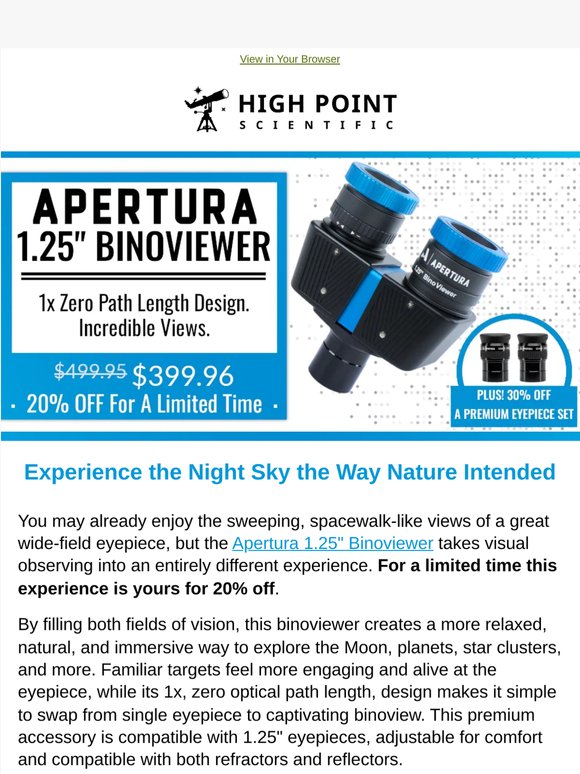 The Closest Thing to a Spacewalk from Your Backyard