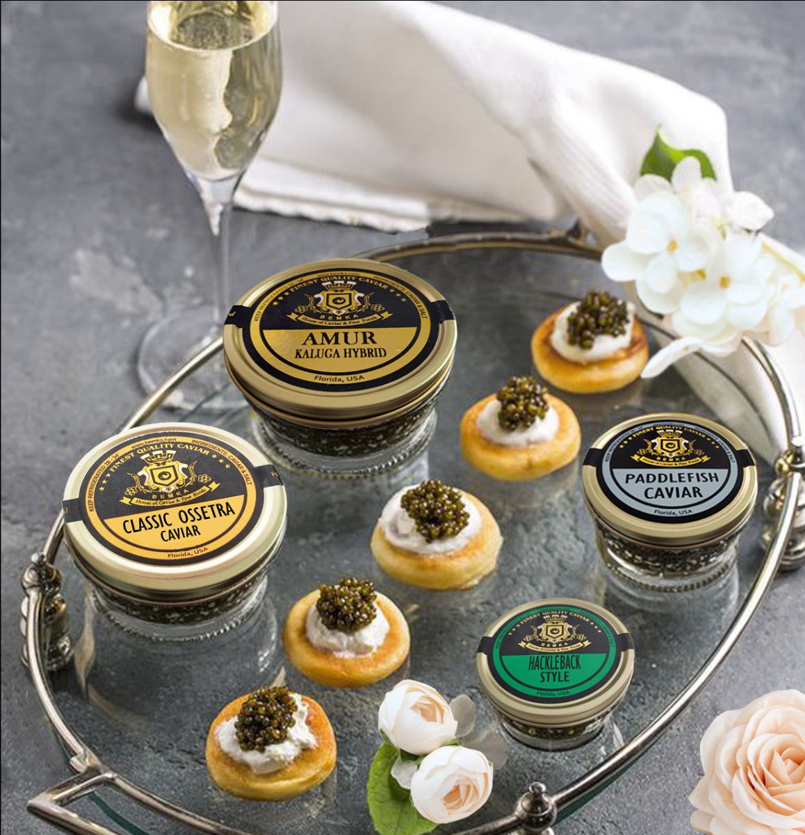 all caviar types