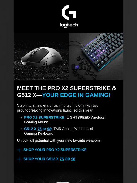 PC Gamer's pick: PRO X2 SUPERSTRIKE