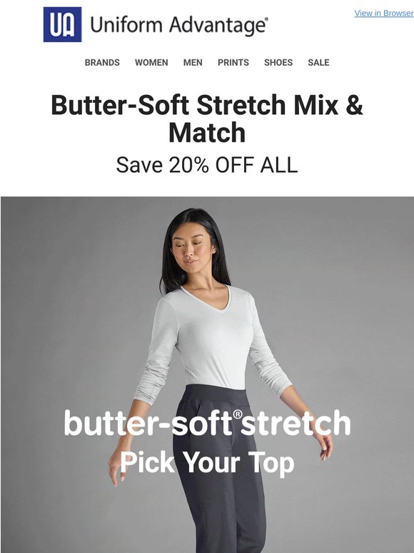 All Butter-Soft Stretch on Sale!