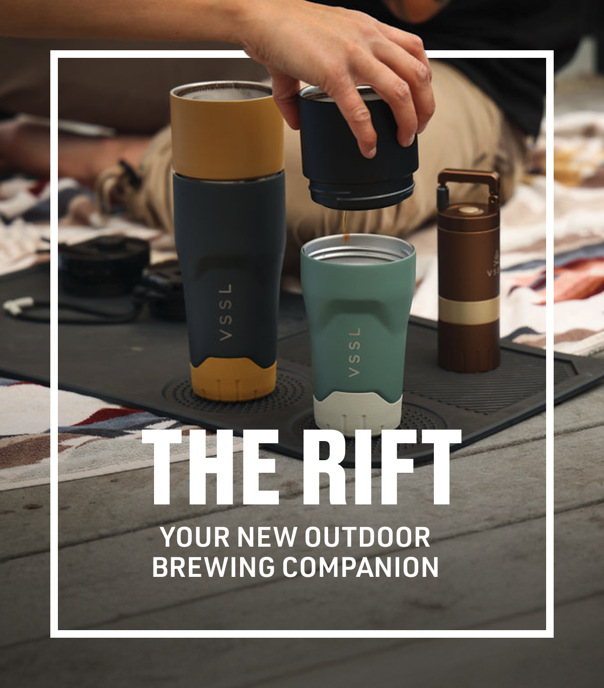 The Rift - Your new outdoor brewing companion