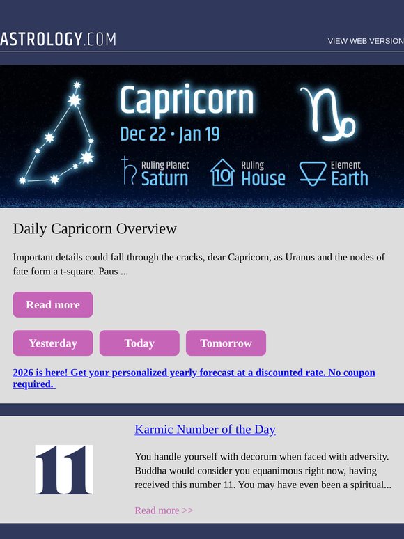 —, Your Daily Horoscope Overview - Fri Jun 12