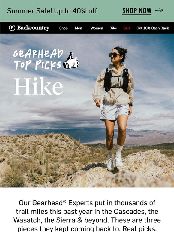 Our best hike picks straight from the trail 🥾