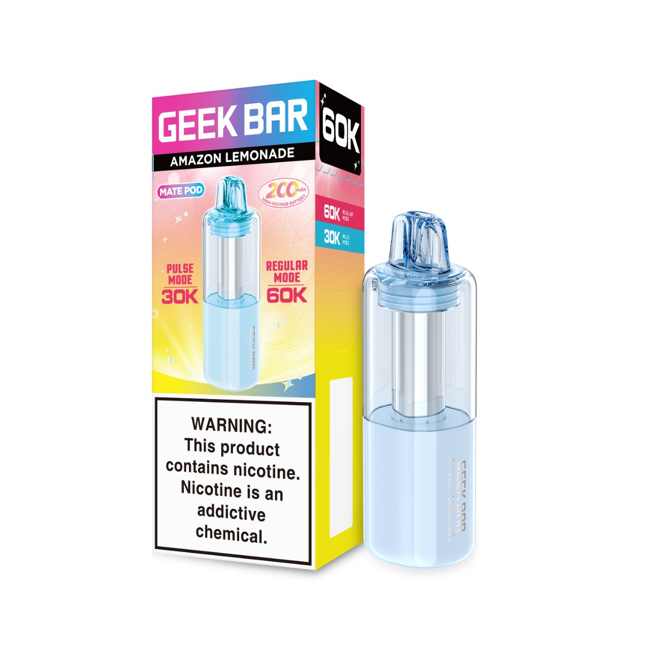 Geek Bar Mate 60K Pre-filled Replacement Pod (Pack of 1)