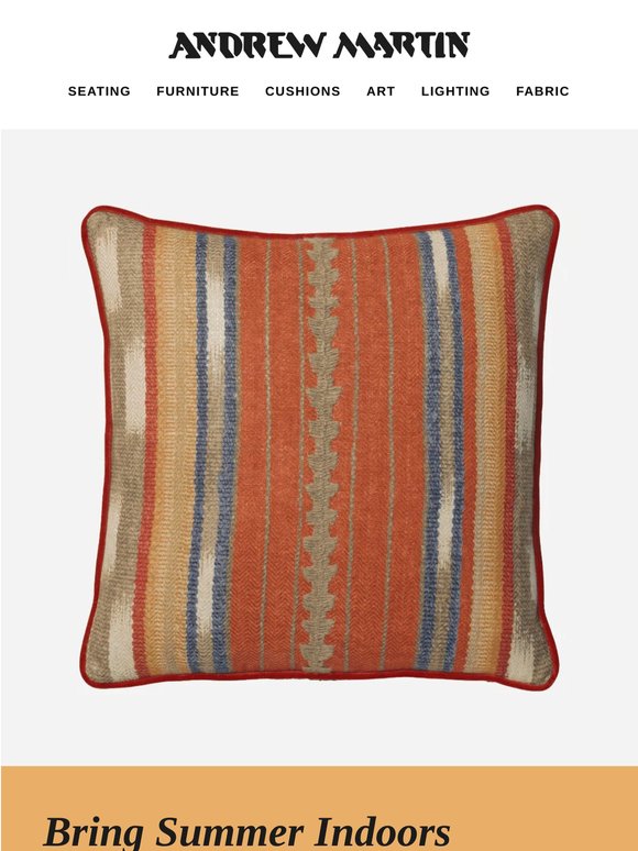 Colourful Cushions for a Summer Refresh